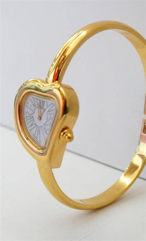 ysl heart bangle watch.